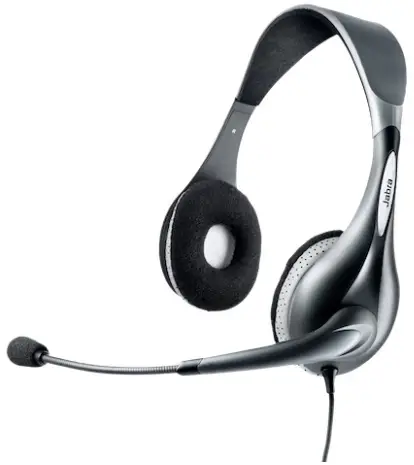 Jabra UC Voice 150 MS Duo Lync Optimized Corded Headset