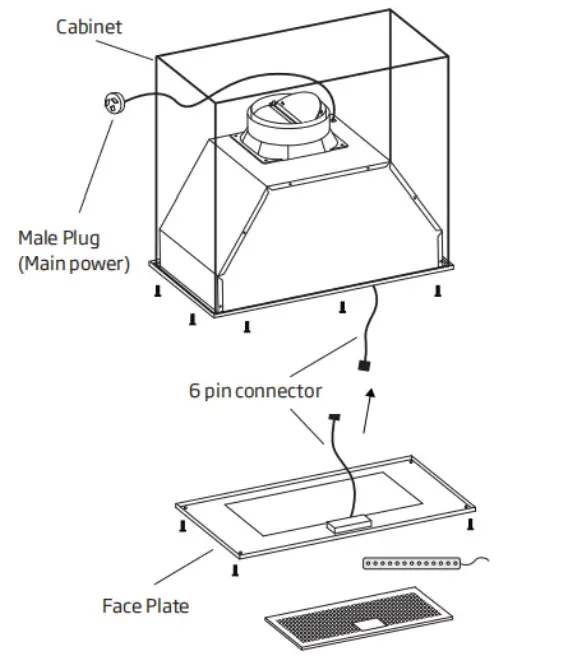 LIVINOX LCH-MICA-90BL Cooker Hood - Figure 7