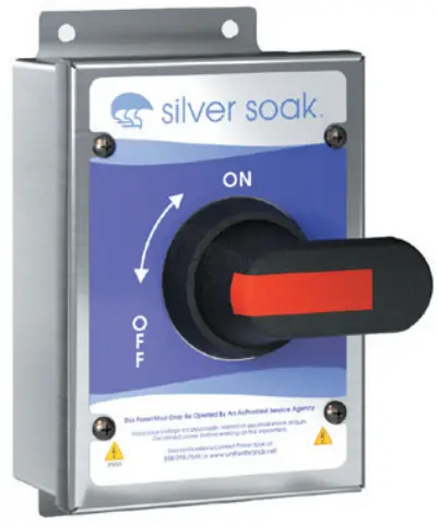 power soak SSPWS Silver Soak Pre Washing System - Before draining, to change