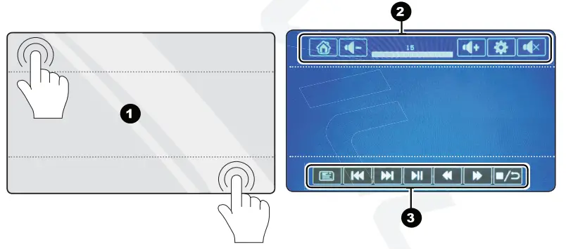 Rockville Car Audio Mobile Video~Headrest Monitors-4