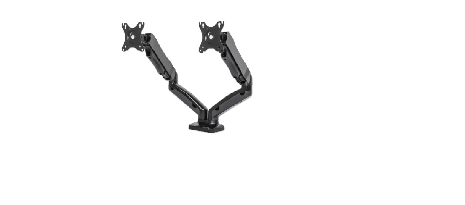 Manhattan 462310 Aluminum Gas Spring Dual Monitor Desk Mount Instructions Manhattan 462310 Aluminum Gas Spring Dual Monitor Desk Mount Instructions