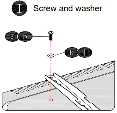 Attach Brackets to TV