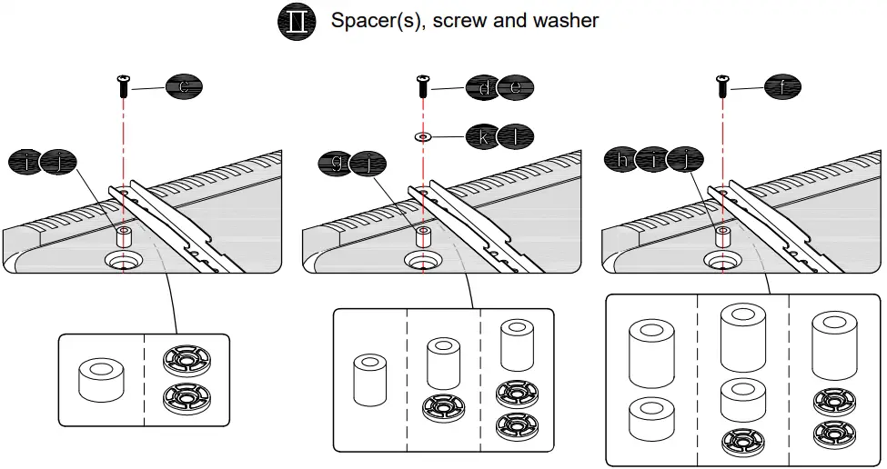 Attach Brackets to TV