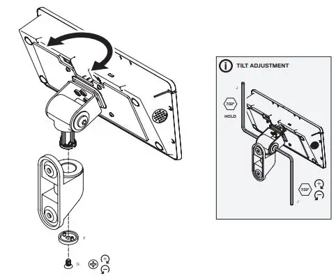 innovative PTS-WM-8500I Payment Terminal Stand-5