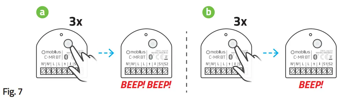 Mobilus C-MR BT External Receiver - - Fig. 6
