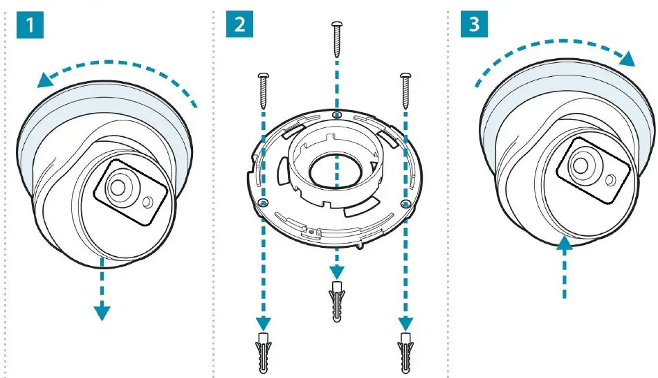 SYSTEM Q IPCAI805 5MP AI ZIP IP Mini Eyeball 3.6mm Camera-5