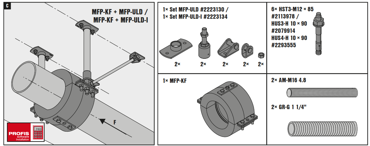 HILTI MFP KF Fixed Points and Sliders - fig8