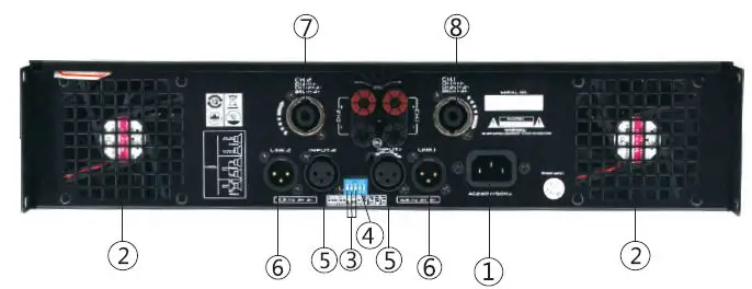 TAKSTAR EA series Professional Power Amplifier-2