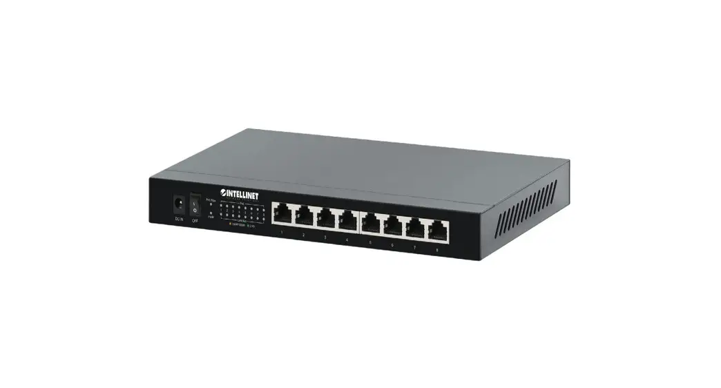 Intellinet 561938 8-port 2.5g Ethernet Poe+ Switch Instructions Intellinet 561938 8-port 2.5g Ethernet Poe+ Switch Instructions