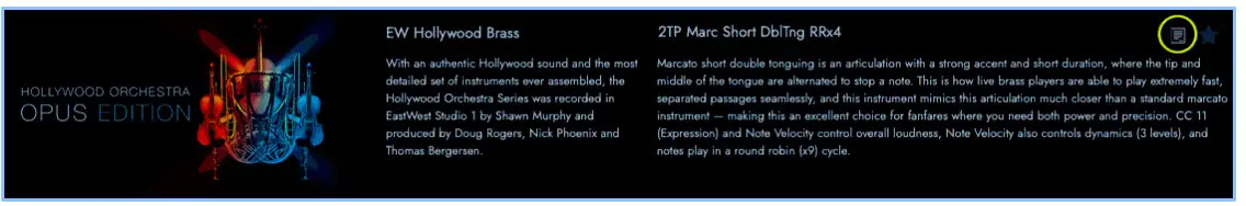 EASTWEST LIBRARIES OPUS Software - Fig25