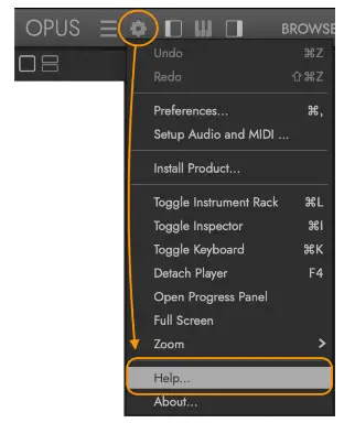 EASTWEST LIBRARIES OPUS Software - Fig26