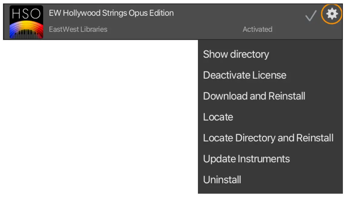 EASTWEST LIBRARIES OPUS Software - Fig28