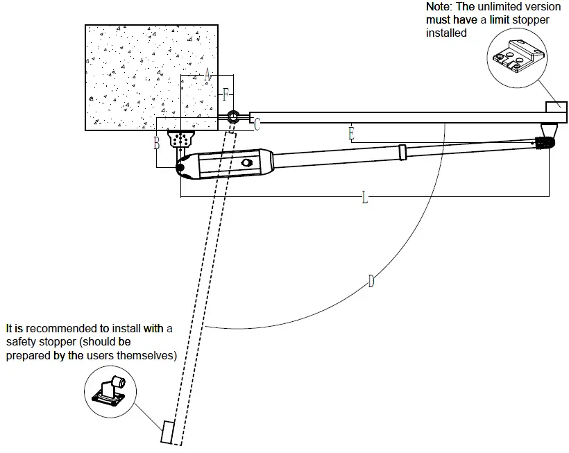 GATEXPERT SW400DC Automatic Gate Opener 29