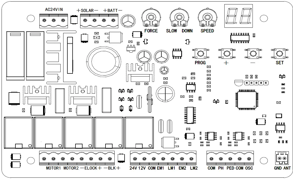 GATEXPERT SW400DC Automatic Gate Opener 34