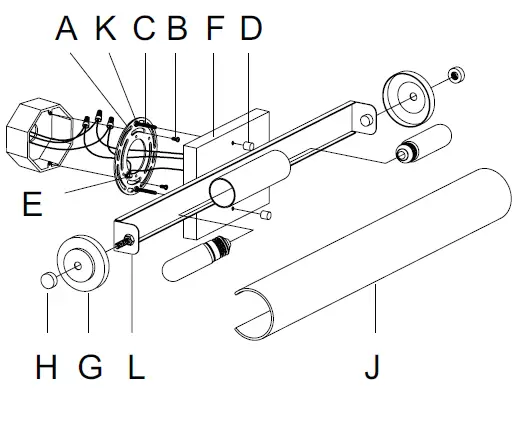 Hunter-19940-Holly-Grove-2-Light-Vanity-18-inch-Owner's-Manual-FIG-1
