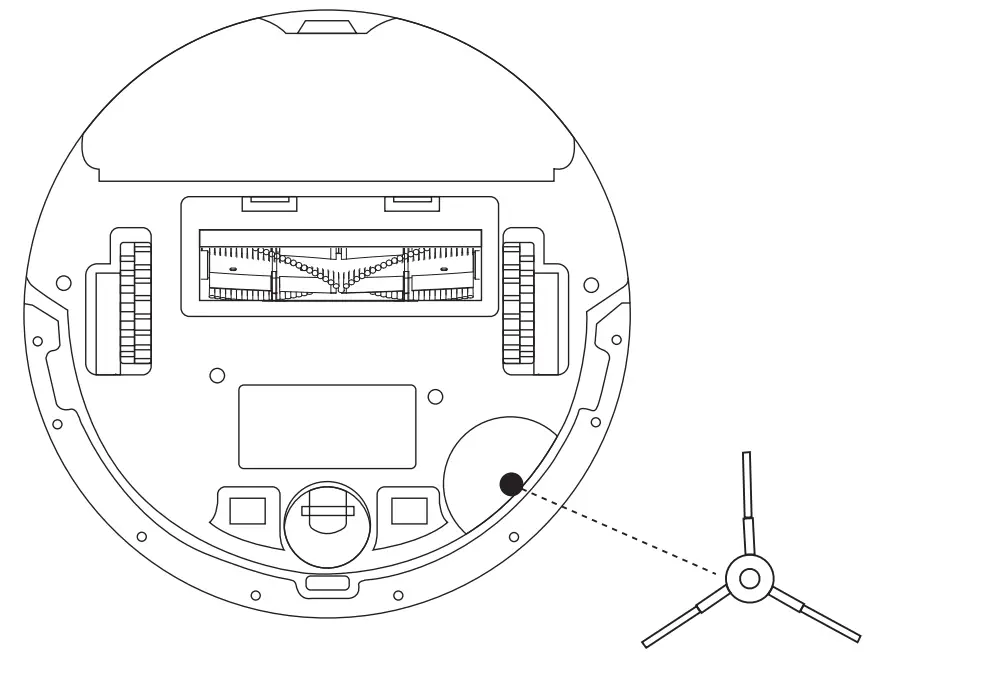 Clean the Side Brush