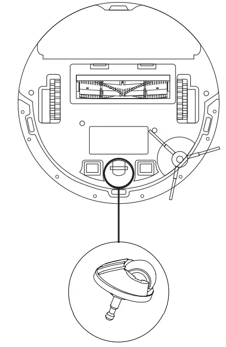 Clean the Caster Wheel