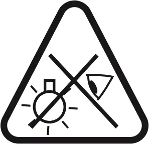 THORN GTLED Pro - Warning 1