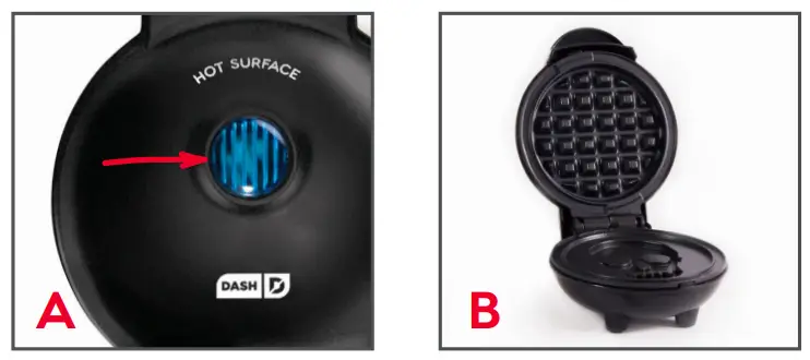 DASH DMWS001SB Skull Mini Maker Waffle - Fig 4