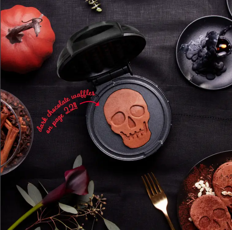 DASH DMWS001SB Skull Mini Maker Waffle - Fig 7