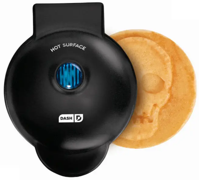 DASH DMWS001SB Skull Mini Maker Waffle