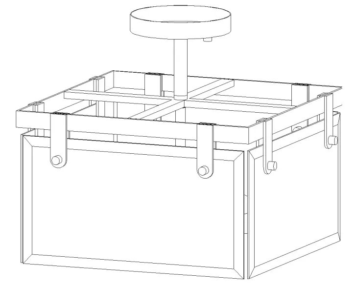 ZEVNI A04689 Arel 3-Light 12.5-Inch Gold Flush Mount Light