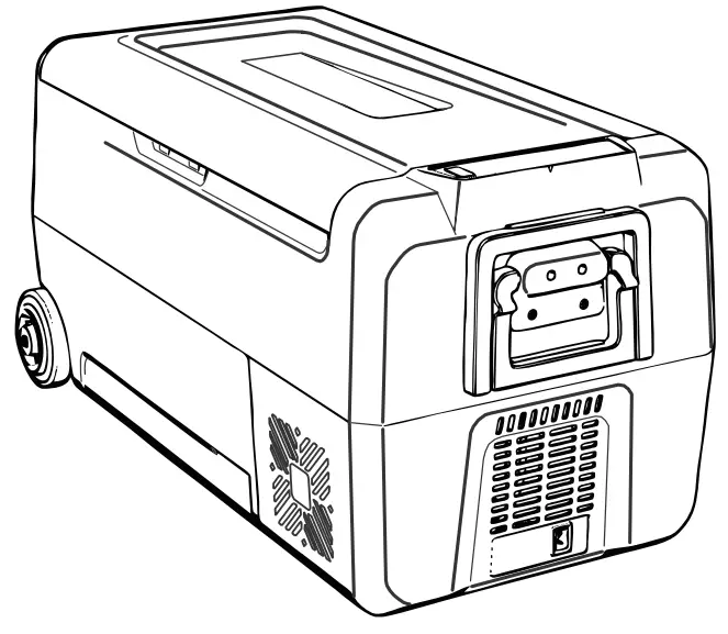 BRASS MONKEY Portable Dual Zone Fridge -