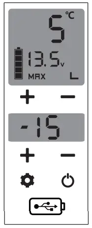 BRASS MONKEY Portable Dual Zone Fridge - OPERATION1