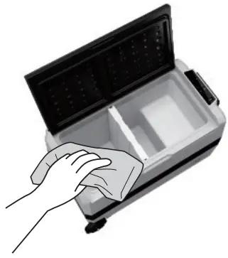 BRASS MONKEY Portable Dual Zone Fridge - SHOCK