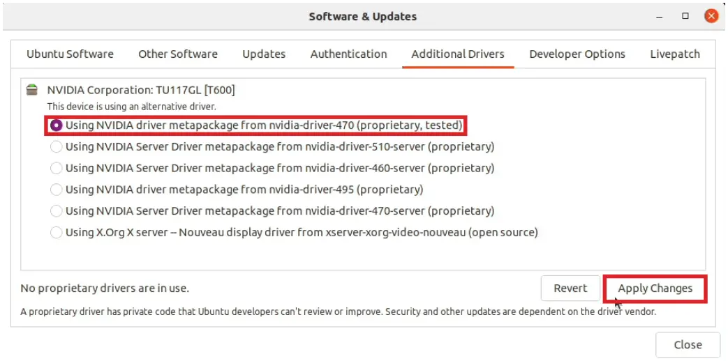 Nvidia Graphics Driver