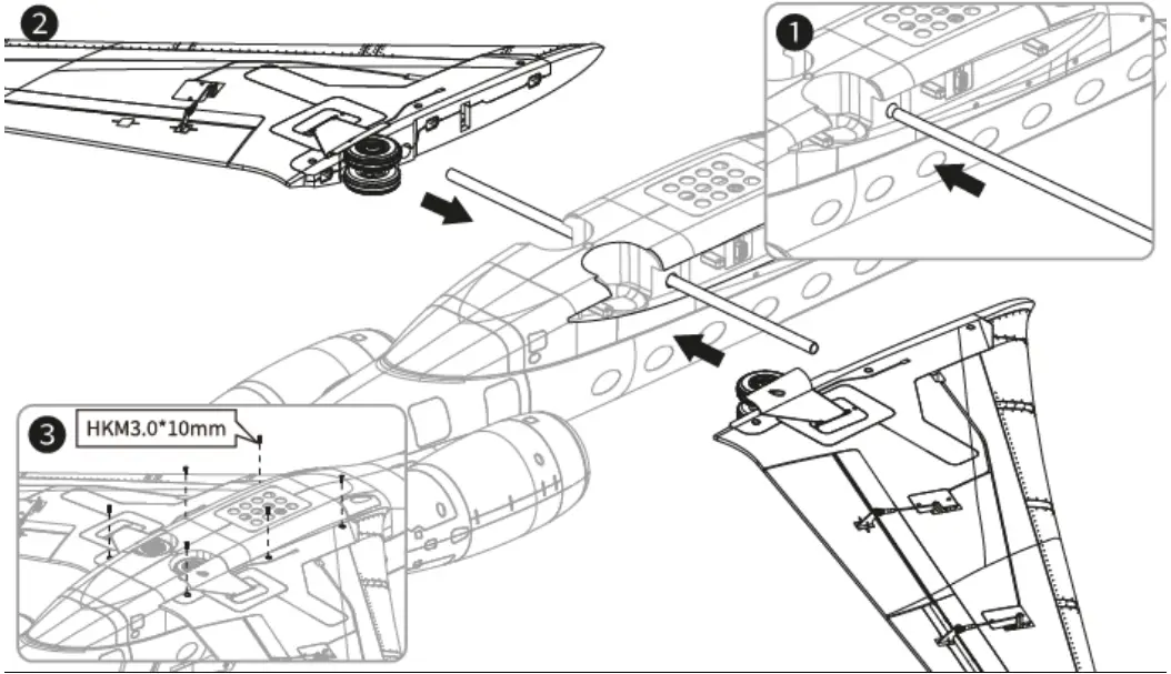 AMEWi Business-Jet 1766mm PNP A04