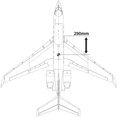 AMEWi Business-Jet 1766mm PNP A08
