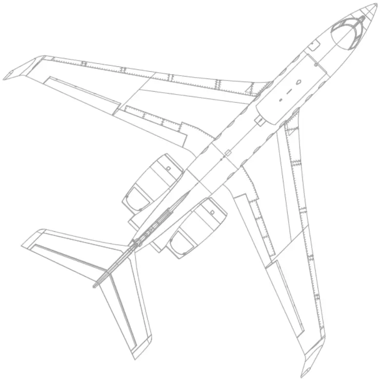 AMEWi Business-Jet 1766mm PNP A14p