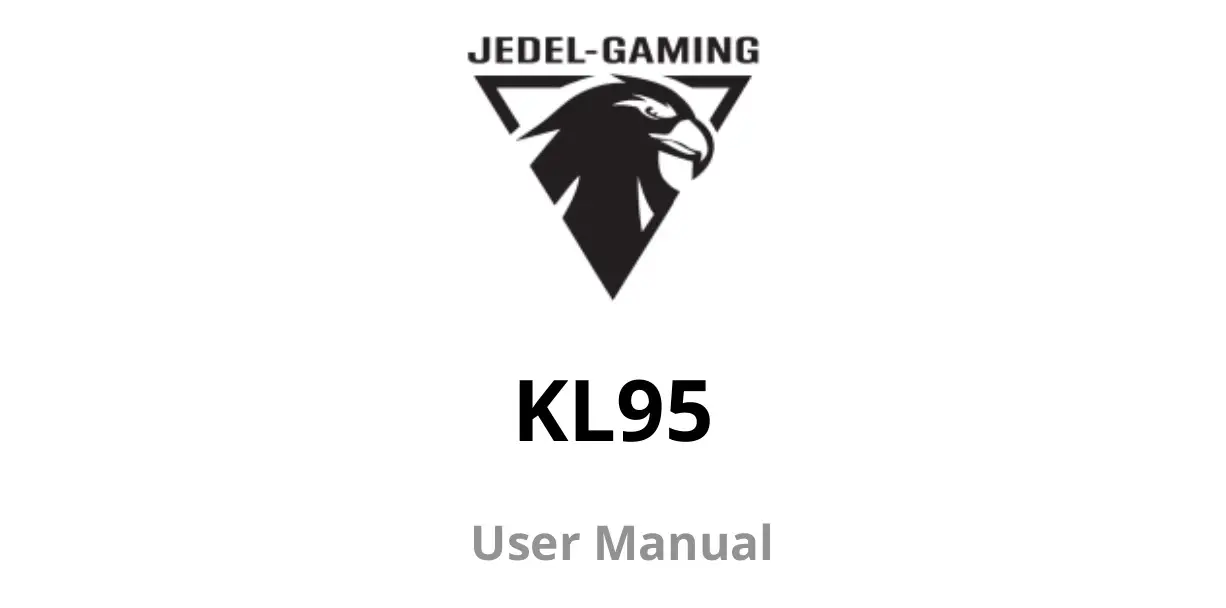 JEDEL-GAMING Jedel kl-95 Gaming Mechanical Keyboard Blue Switch User Manual