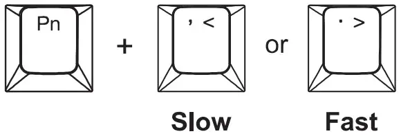 MiSTEL BAROCCO MD600 Alpha Keyboard - FIGURE 15