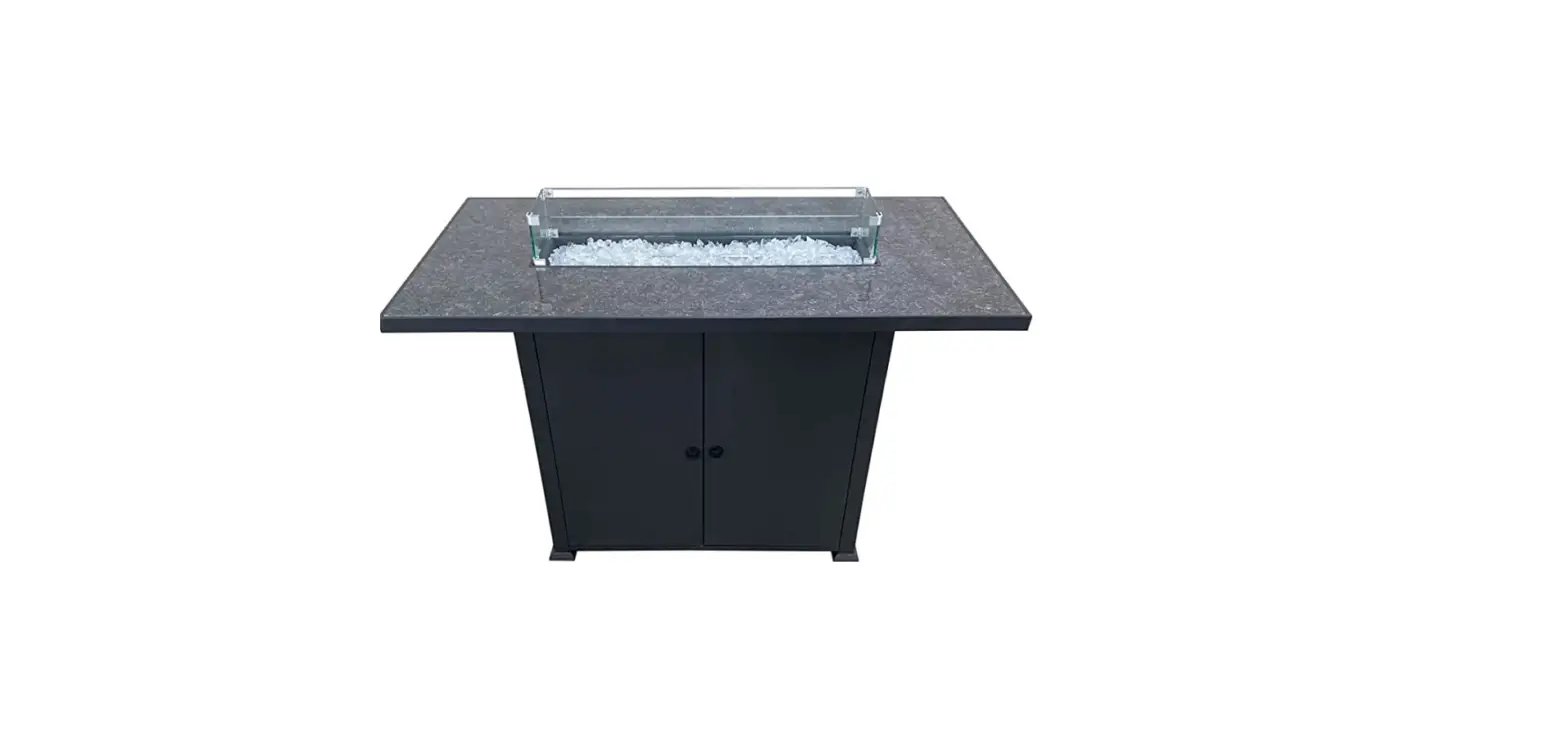 Hiland Afp-bar-mar Bar Height Marble Top Fire Pit Owner's Manual