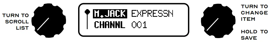 ALEXANDER Rewind Leap Series Programmable Stereo Echo Guitar Effects Pedal - MENU knob