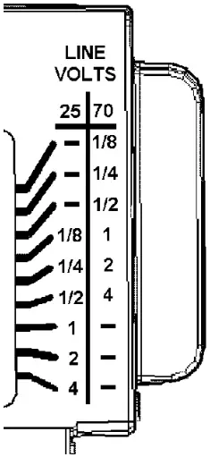 POTTER CSPKSTR-24 Indoor Low Profile Wall Mount 1
