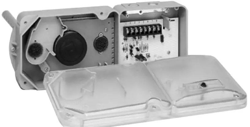 ND-100 and ND-100R Low Flow Photoelectric Duct Smoke Detector