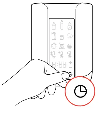 Chicco Digital Bottle Warmer and Sterilizer - STEP 10