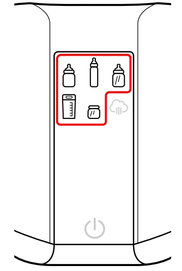 Chicco Digital Bottle Warmer and Sterilizer - STEP 3