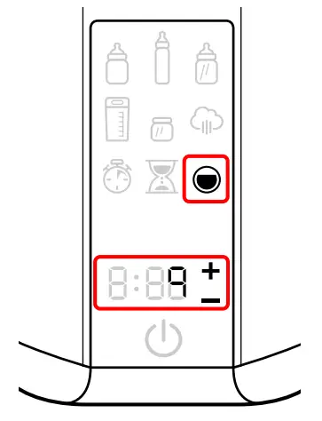 Chicco Digital Bottle Warmer and Sterilizer - STEP 6