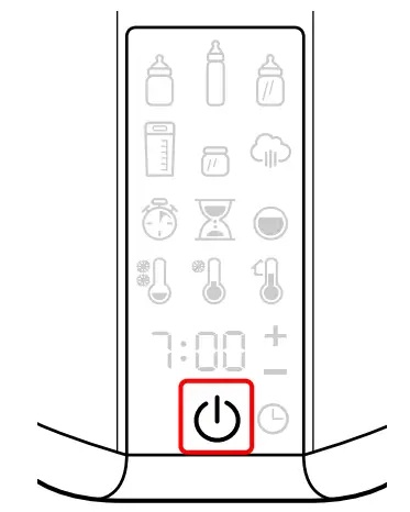 Chicco Digital Bottle Warmer and Sterilizer - STEP 9
