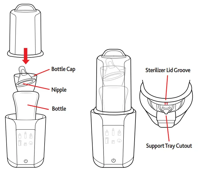 Chicco Digital Bottle Warmer and Sterilizer - WATER4