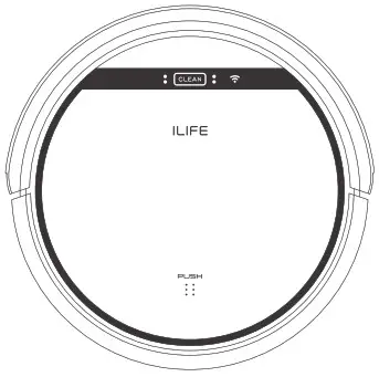 ILIFE V5s Plus Robotic Vacuum Cleaner - Cover