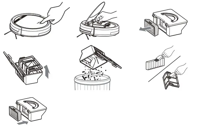 ILIFE V5s Plus Robotic Vacuum Cleaner - Maintenance 1