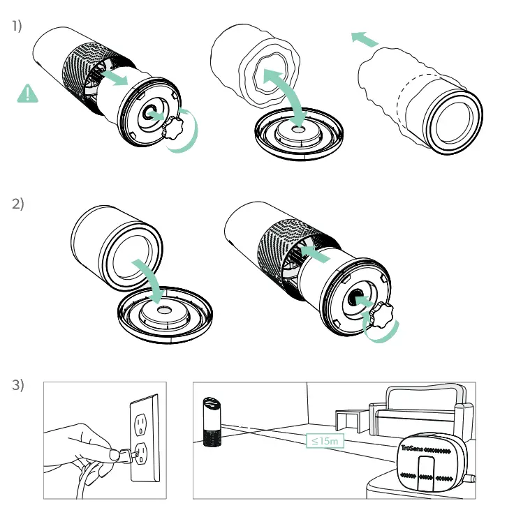 ACCO BRANDS Z-2000 Air Purifier - Fig