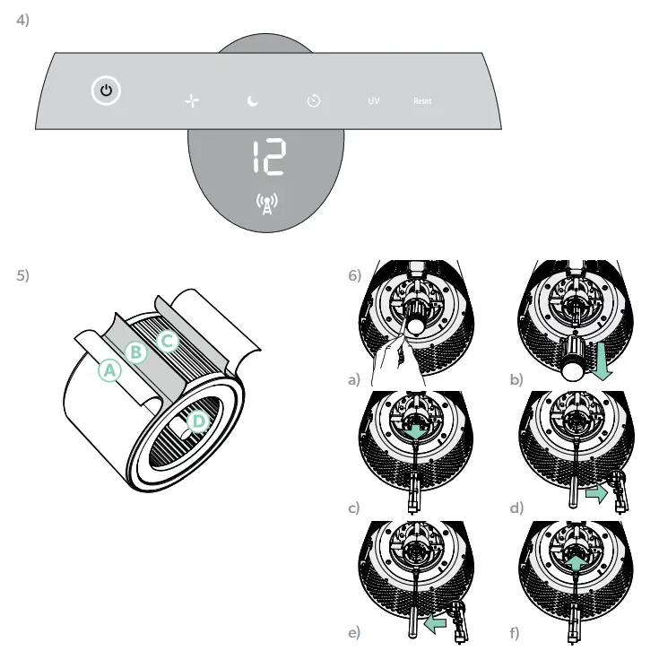 ACCO BRANDS Z-2000 Air Purifier - Fig1