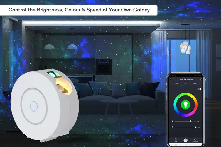 Kogan Kastrltprja Smart Home Galaxy & Star Light Projector User Guide