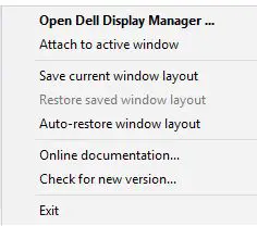 DELL P3222QE 32 Inch 4K USB-C Hub Monitor User Guide - DDM can help you restore application windows into their positions